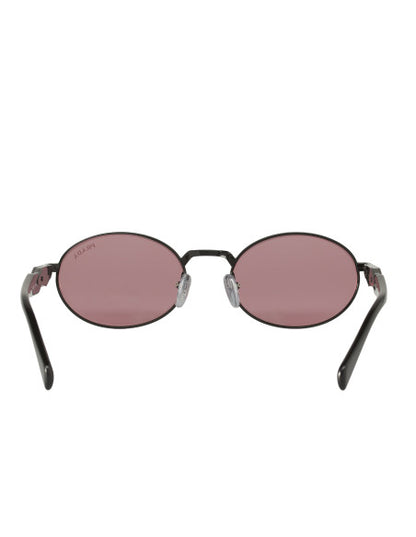Prada SPR 65ZS 1AB-03Z Oval Shape Black Fuchsia