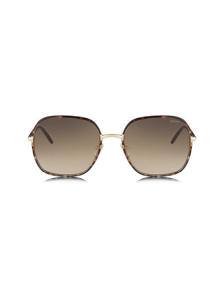 Prada SPR 67XS 2AU-6S1 Square Shape Tortoise