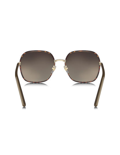 Prada SPR 67XS 2AU-6S1 Square Shape Tortoise