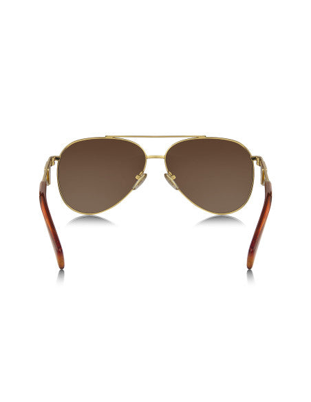 Prada SPR 73ZS 5AK-01T Piloto Gota Gold Brown