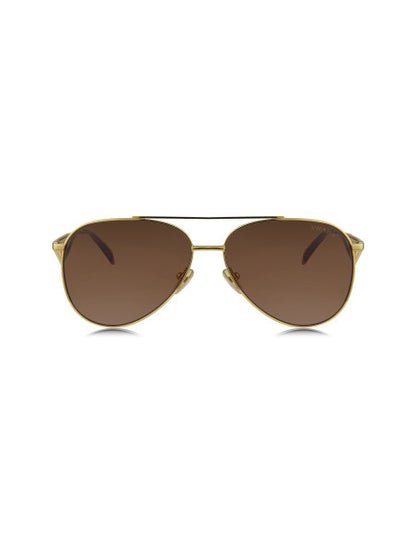 Prada SPR 73ZS 5AK-01T Piloto Gota Gold Brown