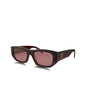 Prada SPR A01S 13O-80B Square Shape Red Havana
