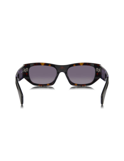 Prada SPR A01S 14O-50B Square Shape Havana Violet