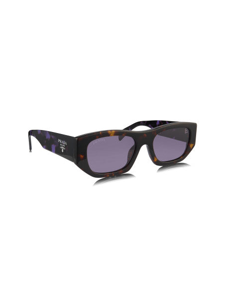 Prada SPR A01S 14O-50B Square Shape Havana Violet
