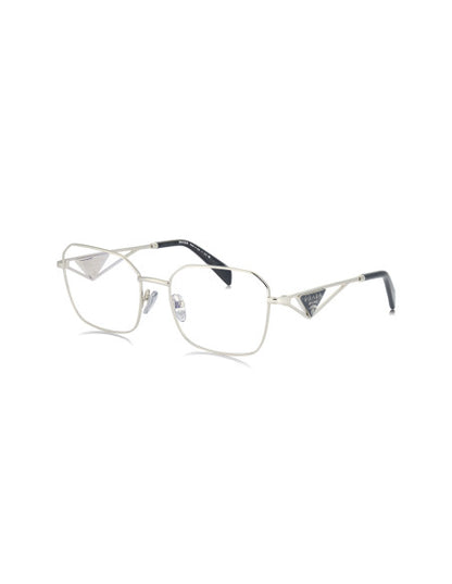 Prada SPR A51V 1BC-1O1 Oftalmico Square Shape Silver
