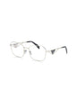Prada SPR A51V 1BC-1O1 Oftalmico Square Shape Silver