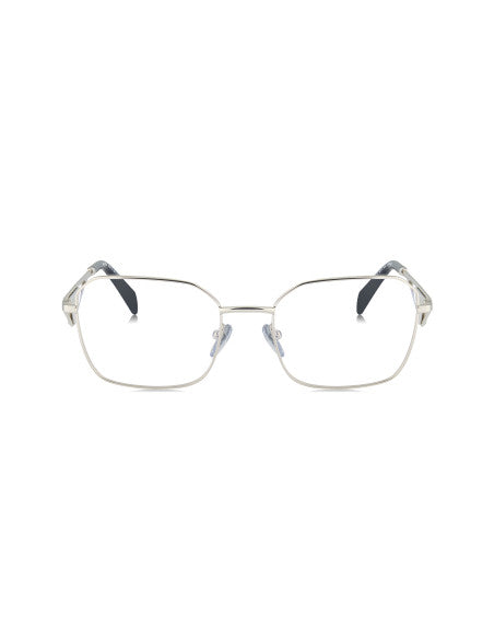 Prada SPR A51V 1BC-1O1 Oftalmico Square Shape Silver