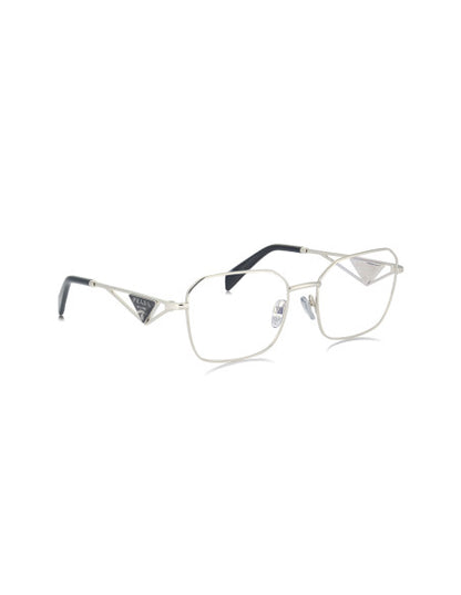 Prada SPR A51V 1BC-1O1 Oftalmico Square Shape Silver