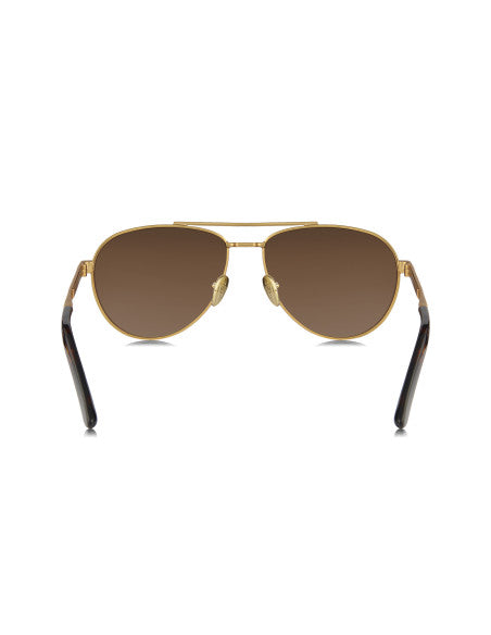 Prada SPR A54 1BK-01T Aviator Coffe Gold