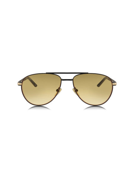 Prada SPR A54 1BO-90C Aviator Yellow Black