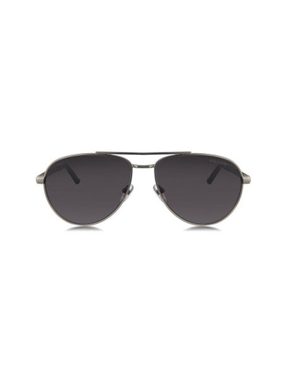 Prada SPR A54 7CQ-09T Aviator Matte Black Grey
