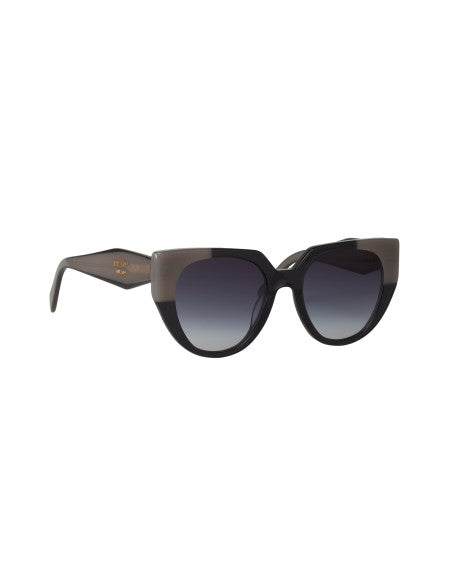 Prada SPR 14W 07Q-409 Oversized Cat Eye Gris Degradado