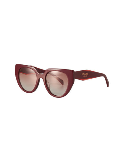 Prada SPR 14W VIY-1L0 Oversized Cat Eye Vino Degradado