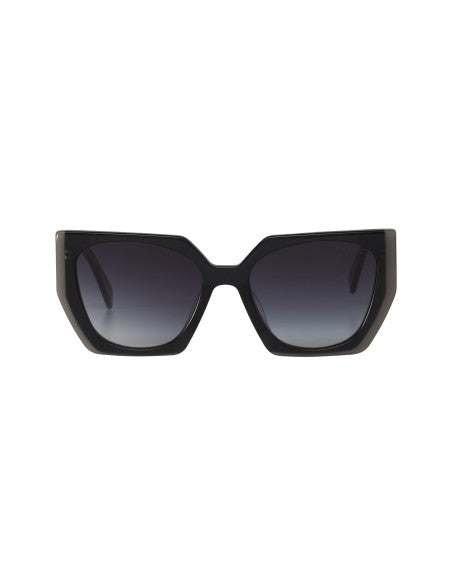 Prada SPR 15W 07Q-409 Rectangle Shape Gris Degradado