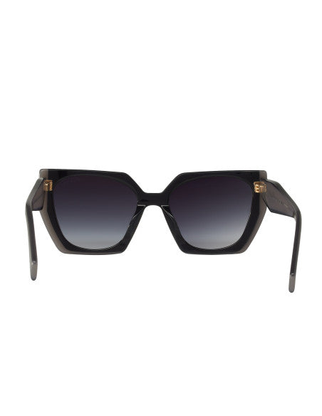 Prada SPR 15W 07Q-409 Rectangle Shape Gris Degradado