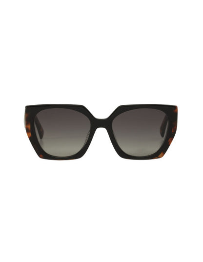 Prada SPR 15W 389-0A7 Rectangle Shape Carey Negro