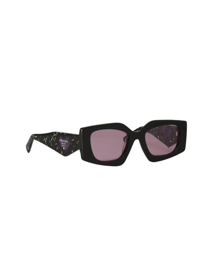Prada SPR 15Y 1AB-07Q Symbole abstract Vino Negro