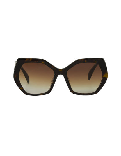 Prada SPR 16R 2AU-4M0 Heritage Carey Cafe Degradado