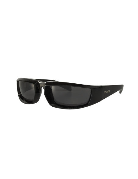 Prada SPR 25Y 1AB-5S0 Runway sunglasses Negro Plata