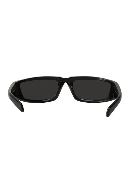 Prada SPR 25Y 1AB-5S0 Runway sunglasses Negro Plata
