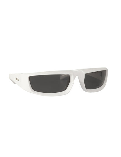 Prada SPR 25Y 461-5S0 Runway sunglasses Blanco Plata