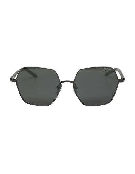 Prada SPR 56Y 1AB-5S0 Hexagon Shape Negro Gris