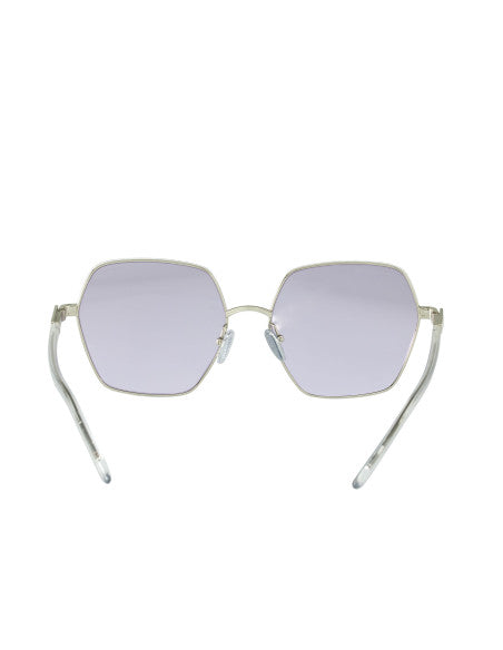 Prada SPR 56Y 1BC-09M Hexagon Shape Lila Plata