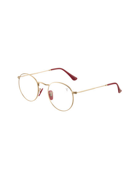 Ray Ban Oftalmico Rb3447vm F029 Round Metal Scuderia Ferrari