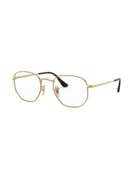 Ray Ban Oftalmico RB6448 2500 Hexagonal Optics Dorado Original