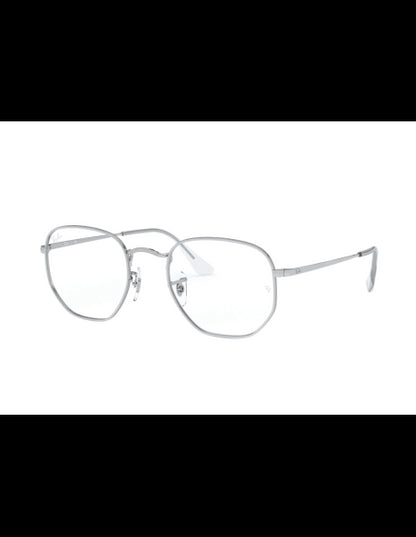 Ray Ban Oftalmico RB6448 2501 Hexagonal Optics Plateado Original