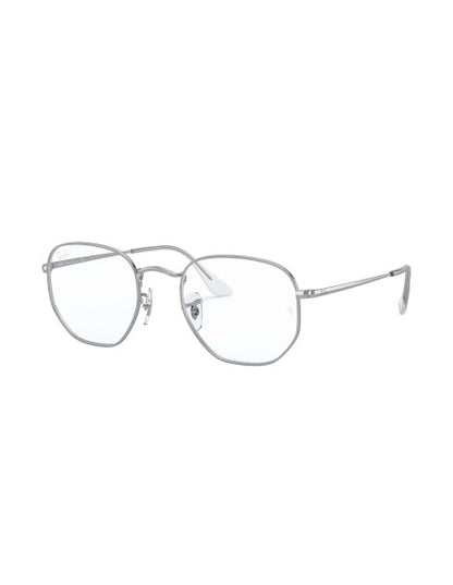 Ray Ban Oftalmico RB6448 2501 Hexagonal Optics Plateado Original