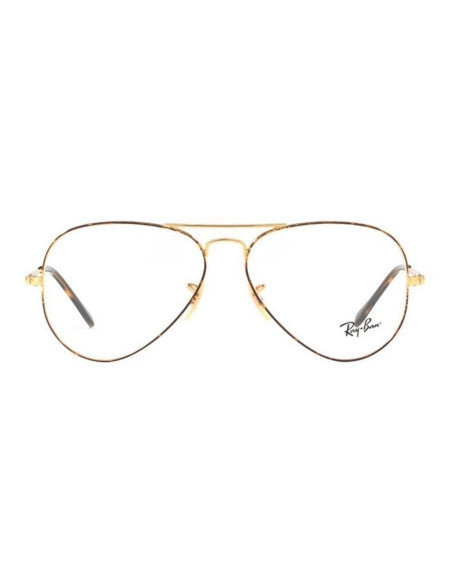 Ray Ban Oftalmico Rb6489 2945 Dorado Carey Aviator Gota Icon
