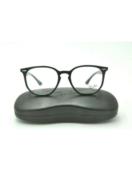 Ray Ban Oftalmico Rb7151 2000 Hexagonal Negro Brillante