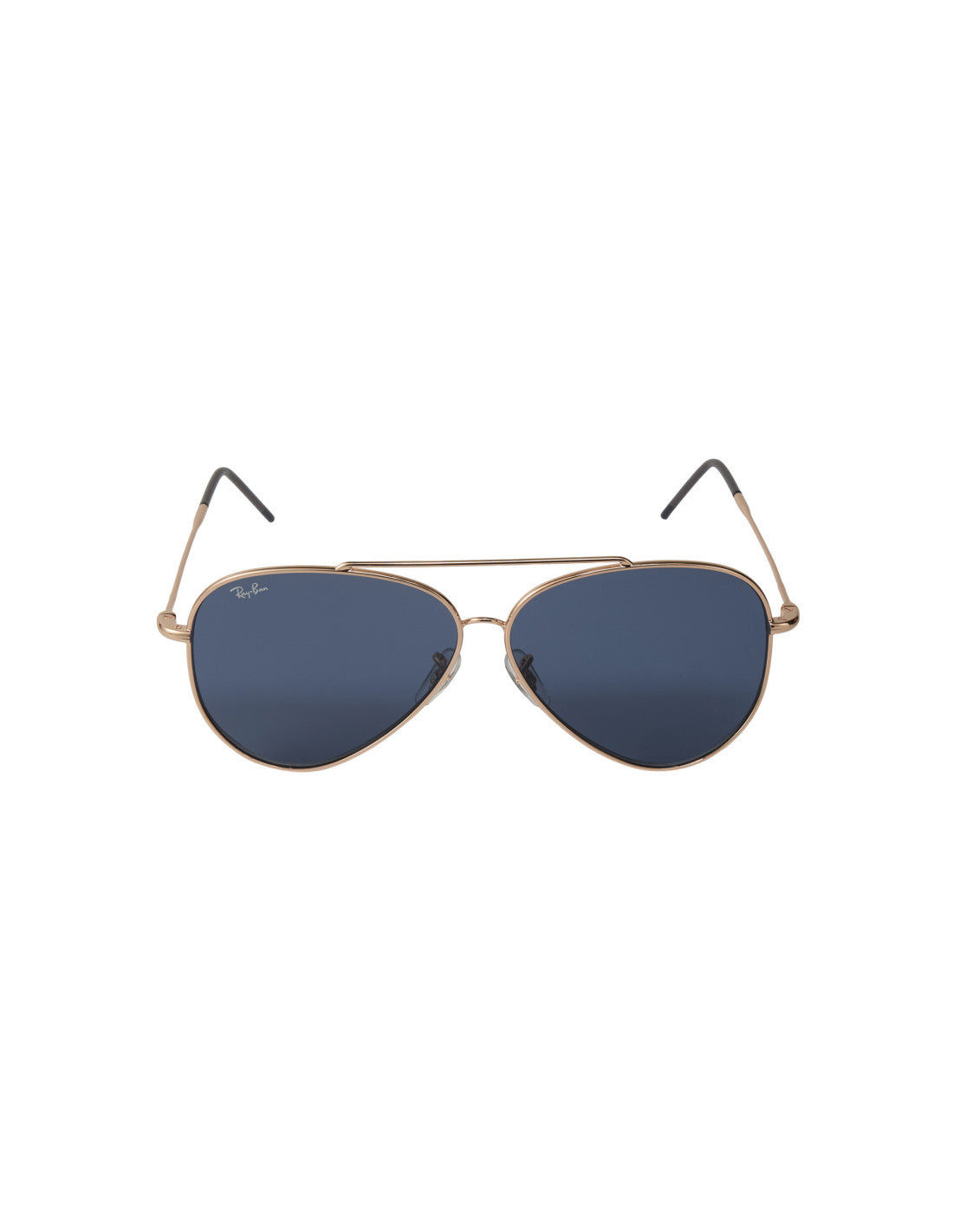 Ray Ban RB0101S 92023A Aviator Reverse Blue Rose Gold