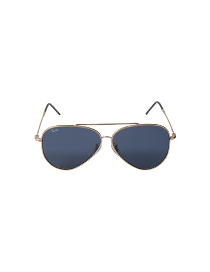 Ray Ban RB0101S 92023A Aviator Reverse Blue Rose Gold