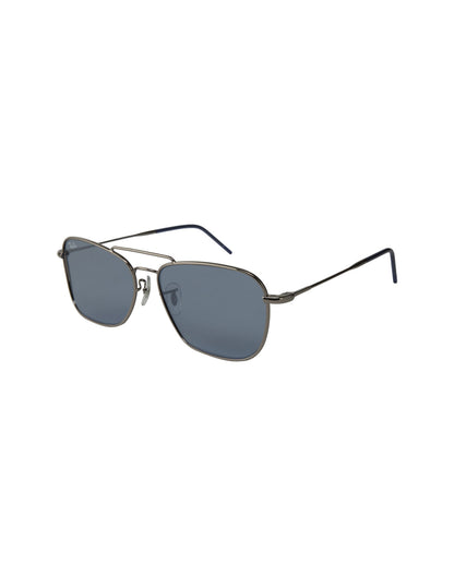 Ray Ban RB0102S 004/GA Caravan Reverse Gunmetal Blue