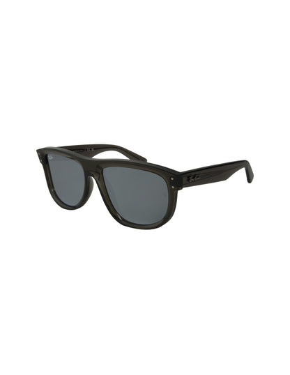 Ray Ban RB0501S 6707GS Boyfriend Reverse Dark Gray Silve