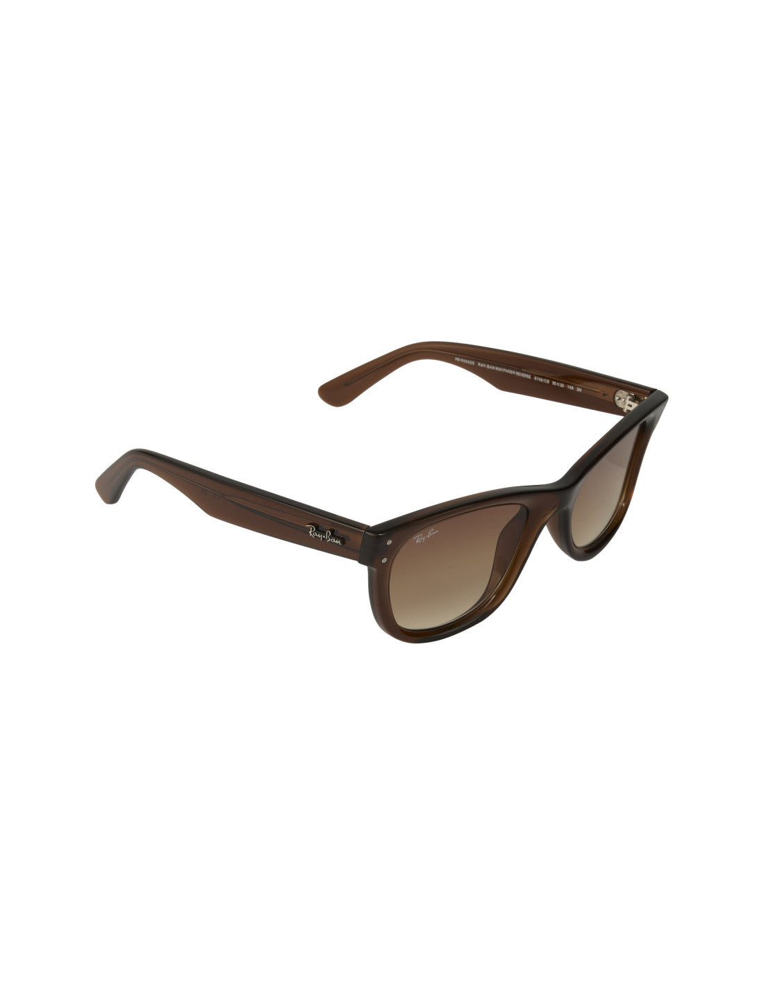 Ray Ban RB0502S 6709CB Wayfarer Reverse Transparent Brown