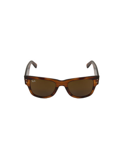 Ray Ban RB0840S 954/33 Mega Wayfarer Carey Cafe