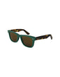 Ray Ban Rb2140 1240N9 Wayfarer Verde Cafe Carey Polarizado