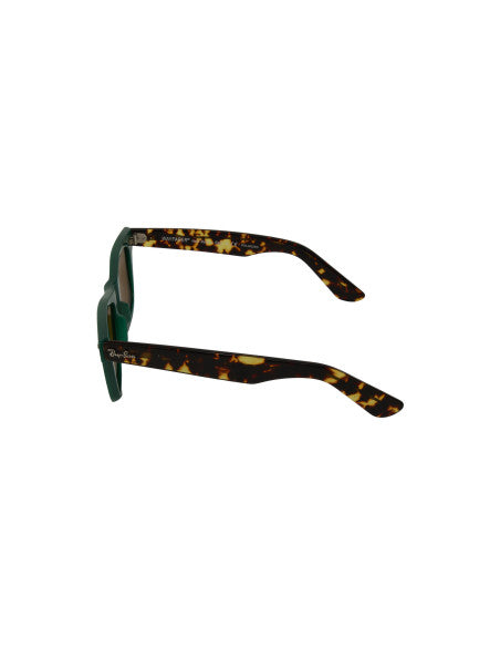 Ray Ban Rb2140 1240N9 Wayfarer Verde Cafe Carey Polarizado