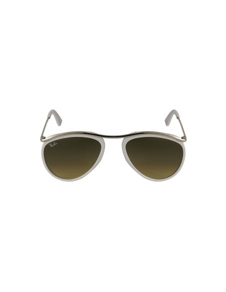 Ray Ban Rb2219 1289/4m Olympian Aviator Blanco Verde Degradado