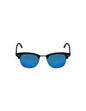 Ray Ban Rb3016 114517 Clubmaster Azul Espejo Carey Icon