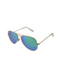 Ray Ban Rb3025 112/p9 Aviator Polarizado Verde Espejo Dorado