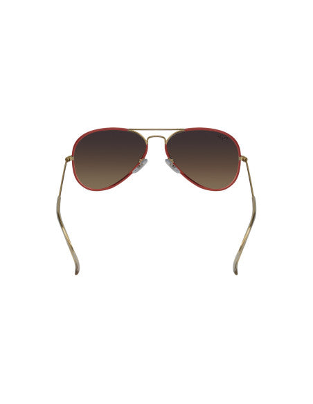 Ray Ban RB3025JM 9196/51 Aviator Full color Cafe Degradado