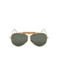 Ray Ban RB3138 W3401 Shooter Aviator Negro G-15 Dorado