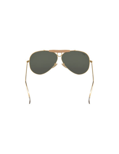 Ray Ban RB3138 W3401 Shooter Aviator Negro G-15 Dorado