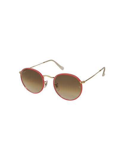Ray Ban RB3447JM 9196/51 Round Metal Full Color Rojo