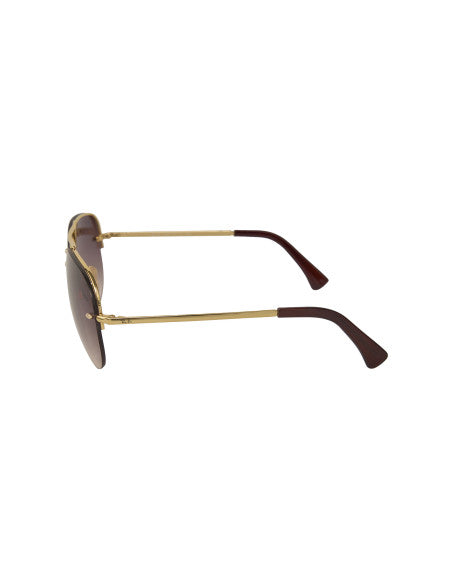 Ray Ban RB3449 001/13 Aviator Cafe degradado Dorado