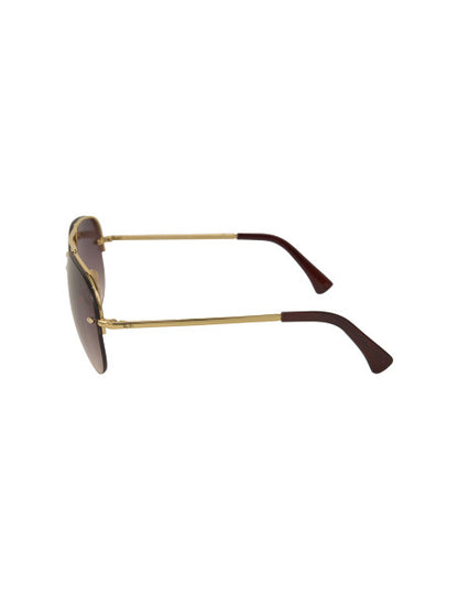 Ray Ban RB3449 001/13 Aviator Cafe degradado Dorado